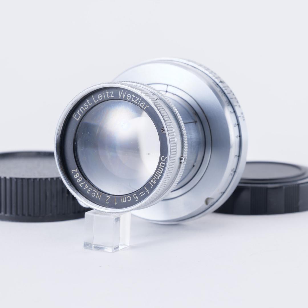 Leica Summar 50mm f2 オールドレンズ SALE！虹の出る癖玉！Leica