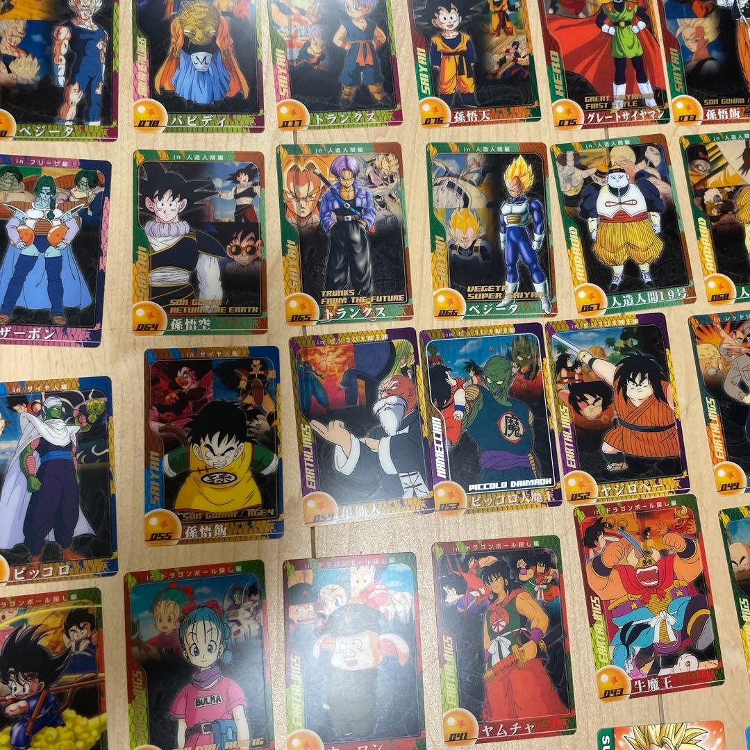 希少ドラゴンボール森永ウエハースカード&3Dカード 計101枚セット&付録。32