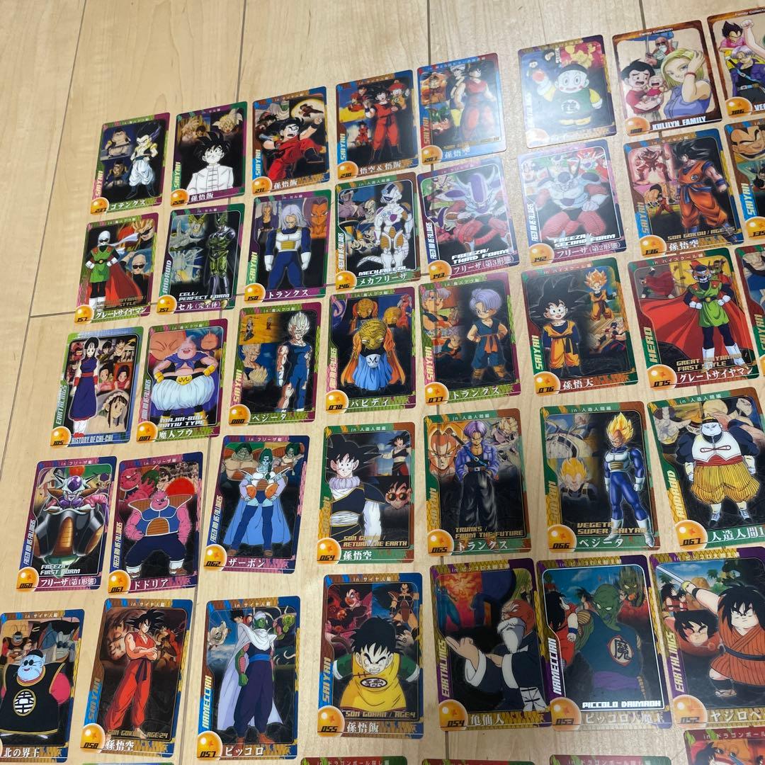 希少ドラゴンボール森永ウエハースカード&3Dカード 計101枚セット&付録。32