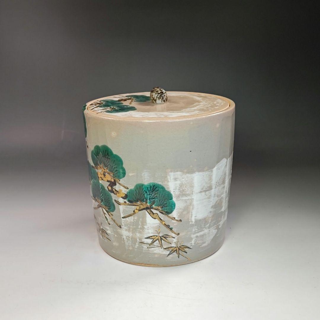 イ770 水指『杣山焼 南口閑粋』『乾山老松 水指 共箱』茶道具 - メルカリ