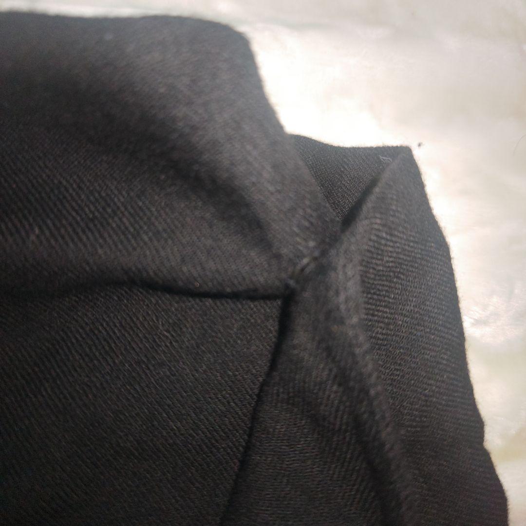 【入手困難☆オシャレ☆LIMI feu】黒　変形　ラップスカート　サイズS