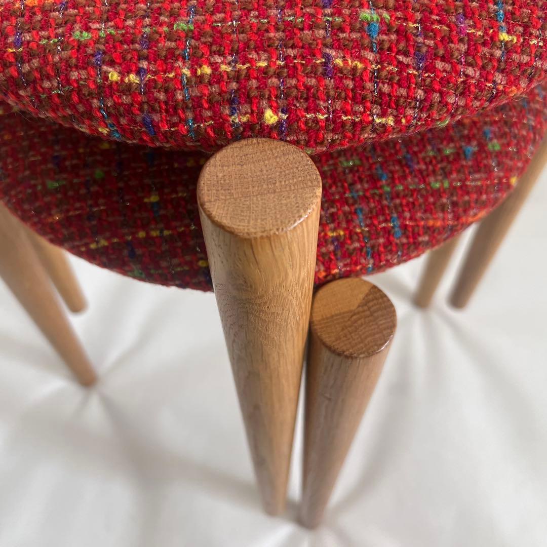 ファブリックスツール・4脚セット・送料込み