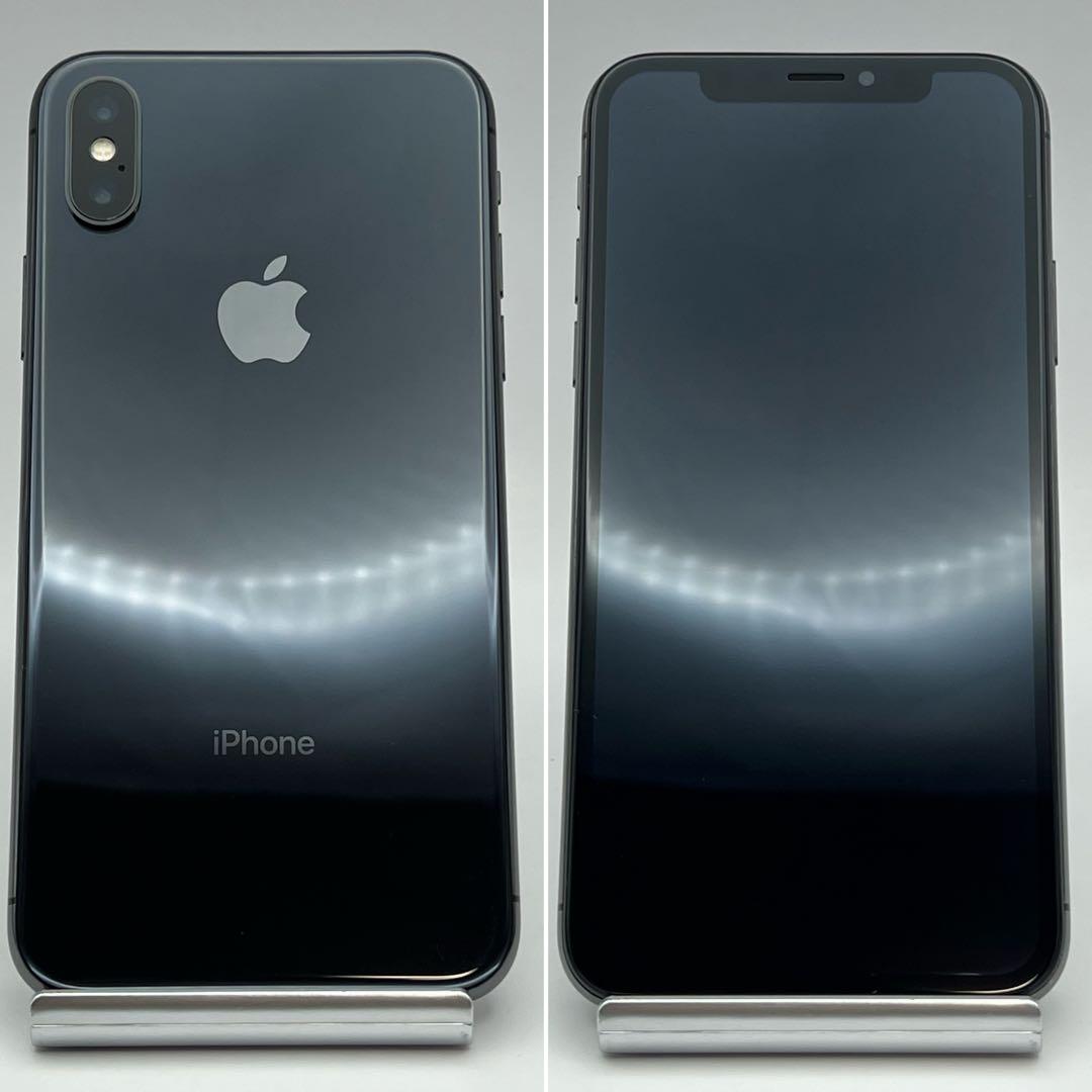 電池新品 iphone X 256GB スペースグレイ 本体 SIMフリー