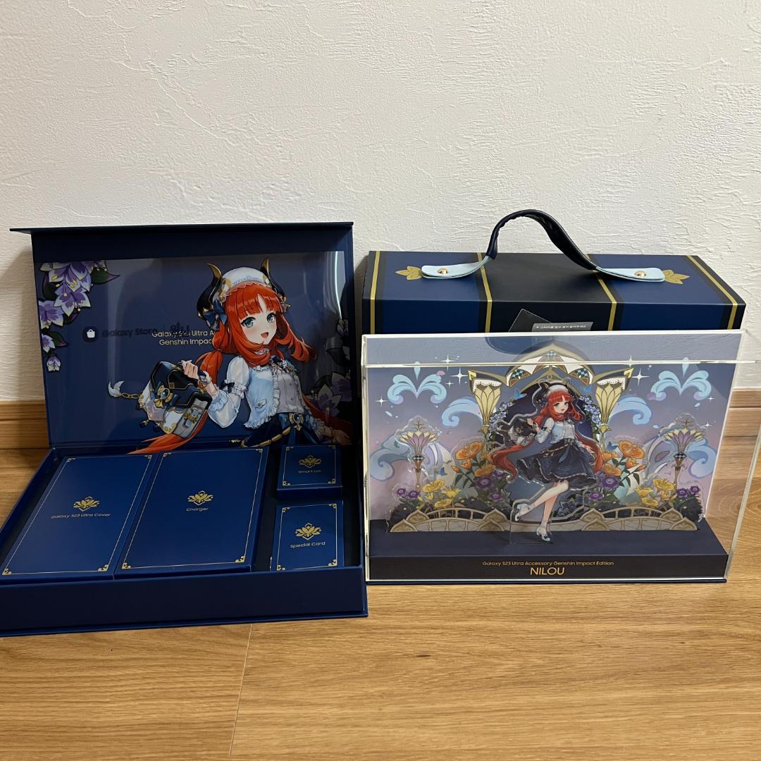 原神 ニィロウ Galaxy S23 コラボ アクセサリーセット 韓国限定