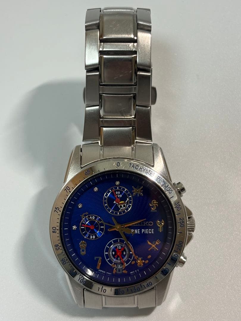 【電池新品】ONE PIECE ワンピース SEIKO セイコー 腕時計 ブルー
