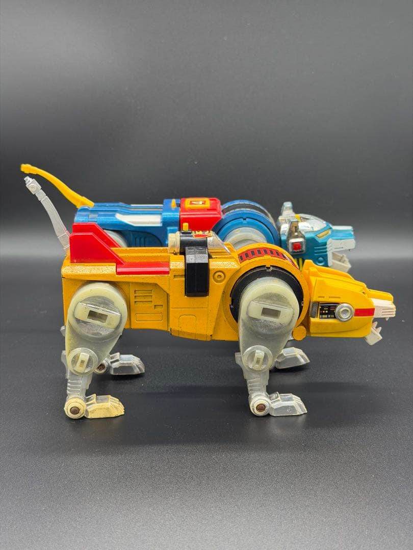 百獣王ゴライオン 青獅子 黄獅子 超合金 ポピー 昭和レトロ 武器パーツセット