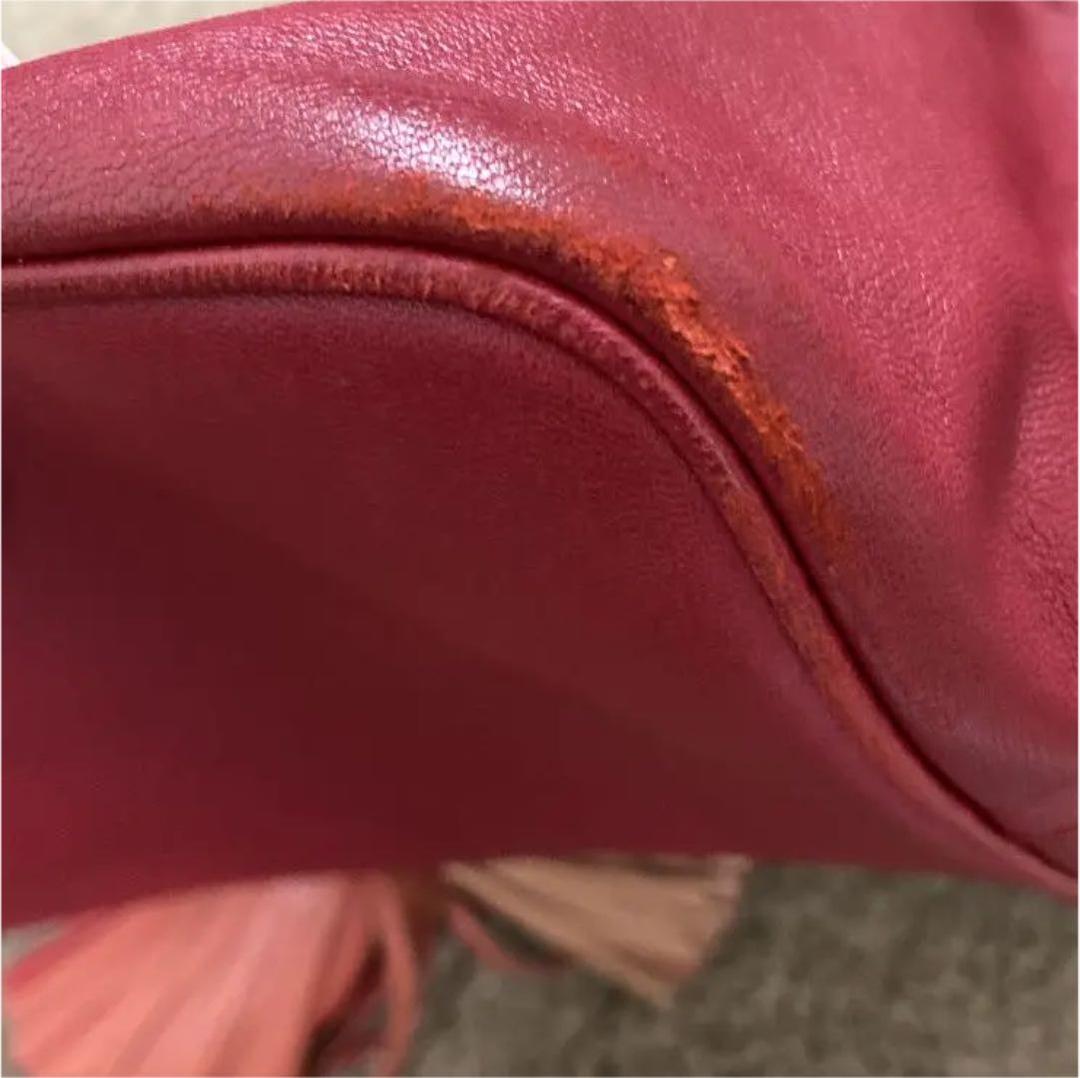 ロエベ　タッセル　リボン　ショルダーバッグ