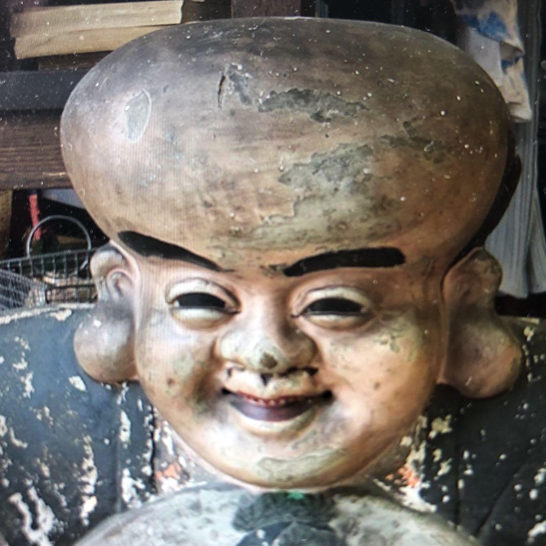 江戸期 福助 眼球 珍品