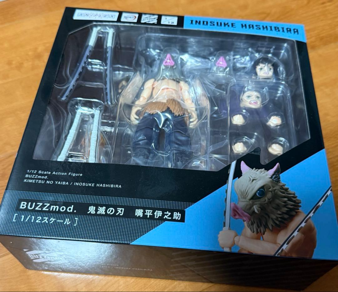 BUZZmod. 鬼滅の刃 1/12 スケール 嘴平伊之助 フィギュア