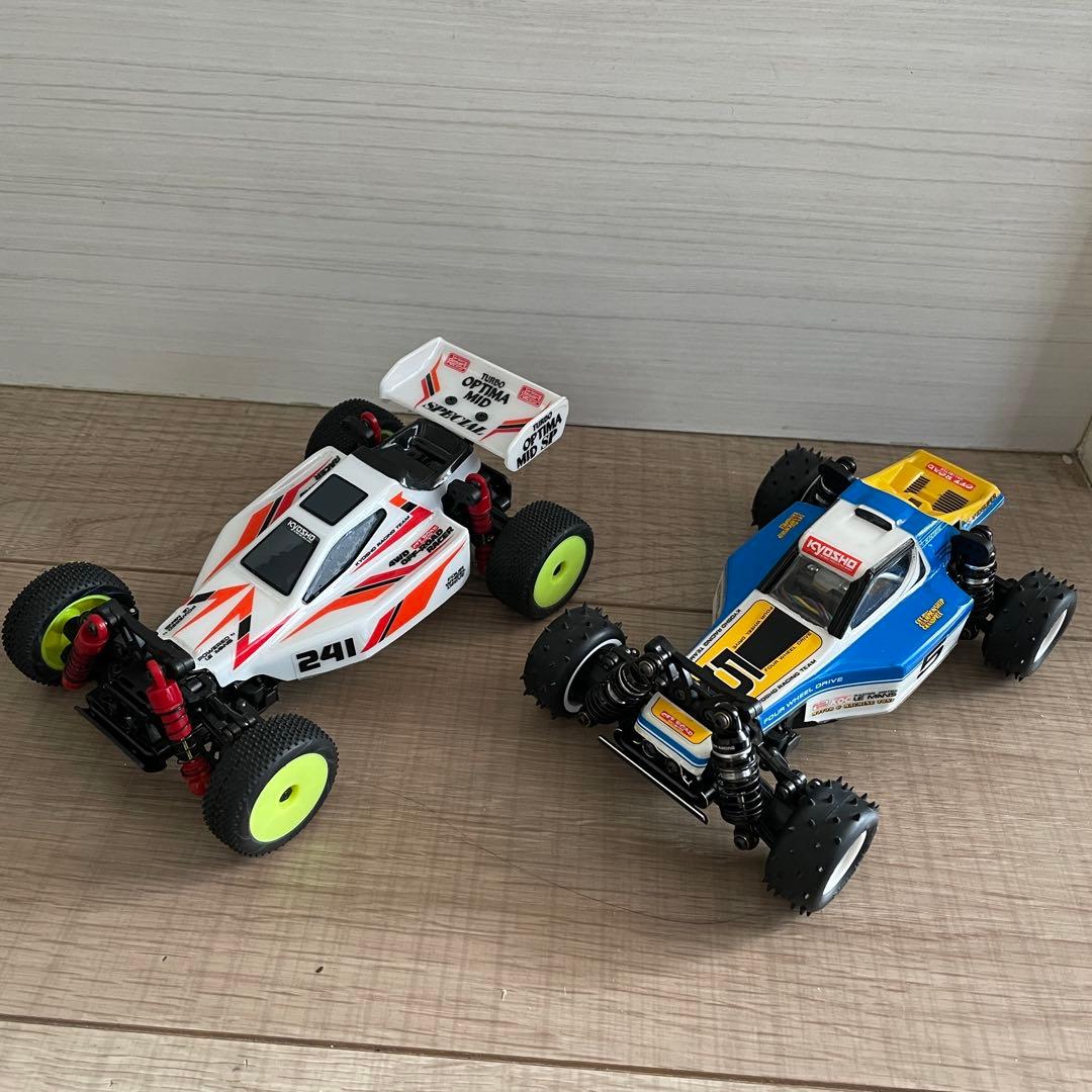 ミニッツバギー 2台セット オプティマ ターボオプティマ レーザー mini-z