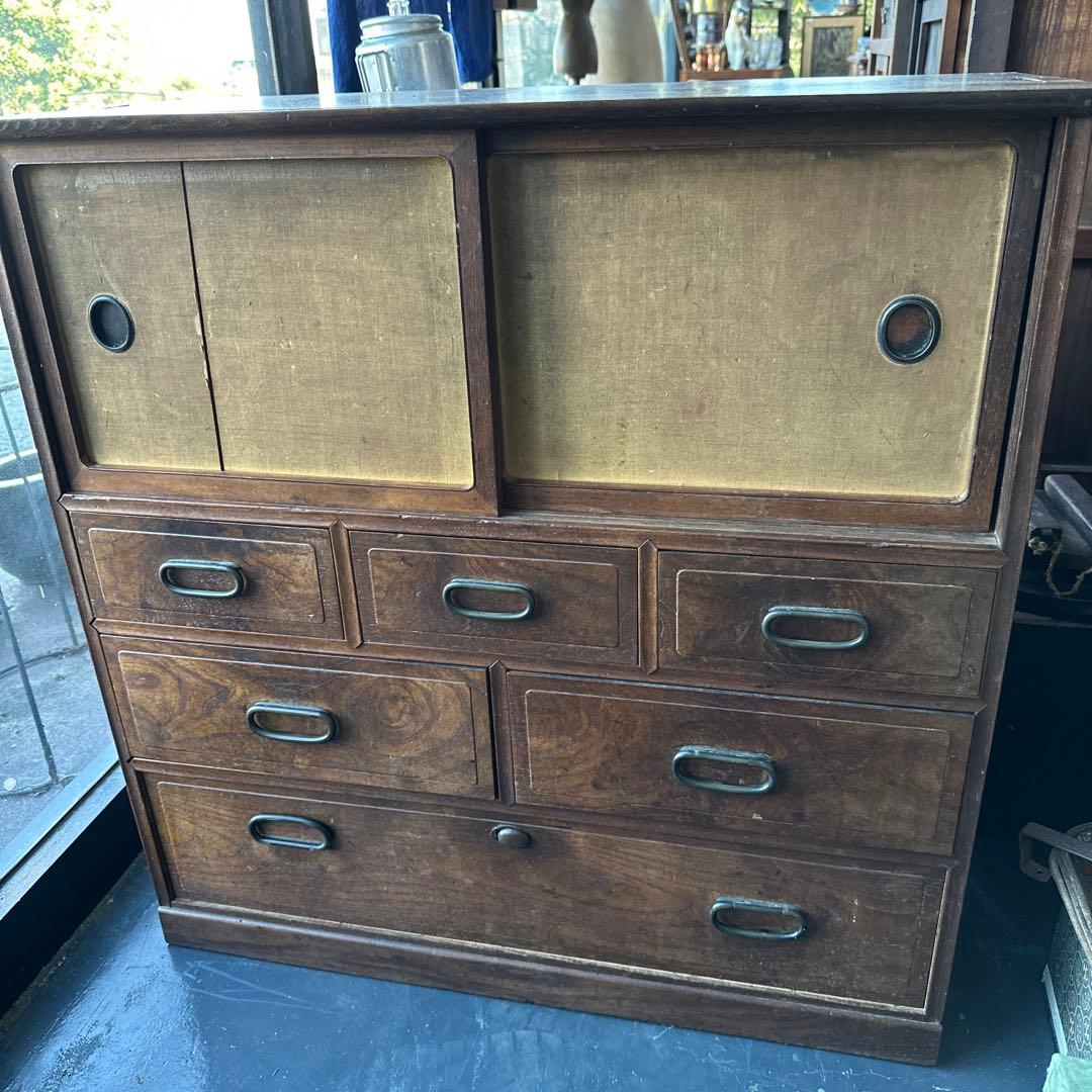 最終お値引き‼️小さめ和ダンス 食器棚や 収納棚に！ 最終お値引き