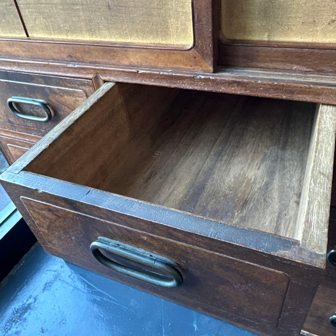 最終お値引き‼️小さめ和ダンス 食器棚や 収納棚に！ 最終お値引き