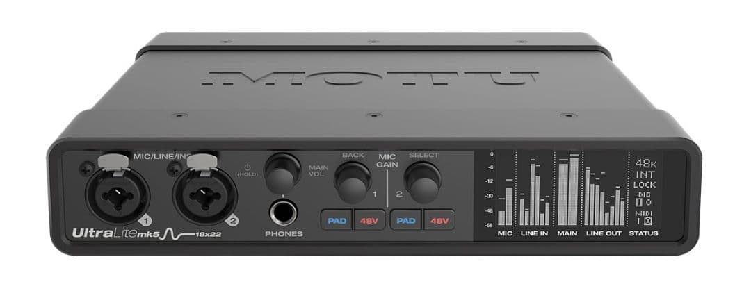 【新品未開封】MOTU UltraLite mk5 オーディオインターフェイス