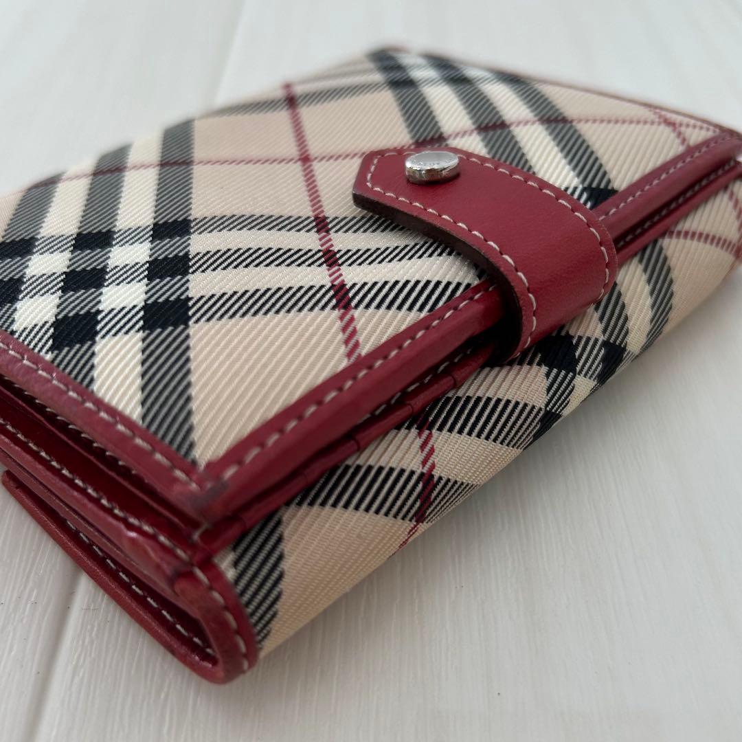 BURBERRY BLUE LABEL ⭐︎二つ折り財布 ノバチェック バーバリー