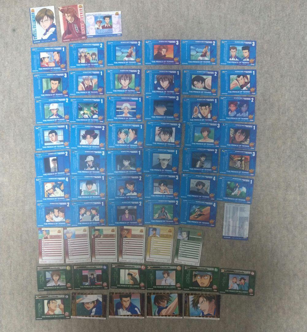 テニスの王子様/トレーディングカード/62枚セット/レアカードあり/青学