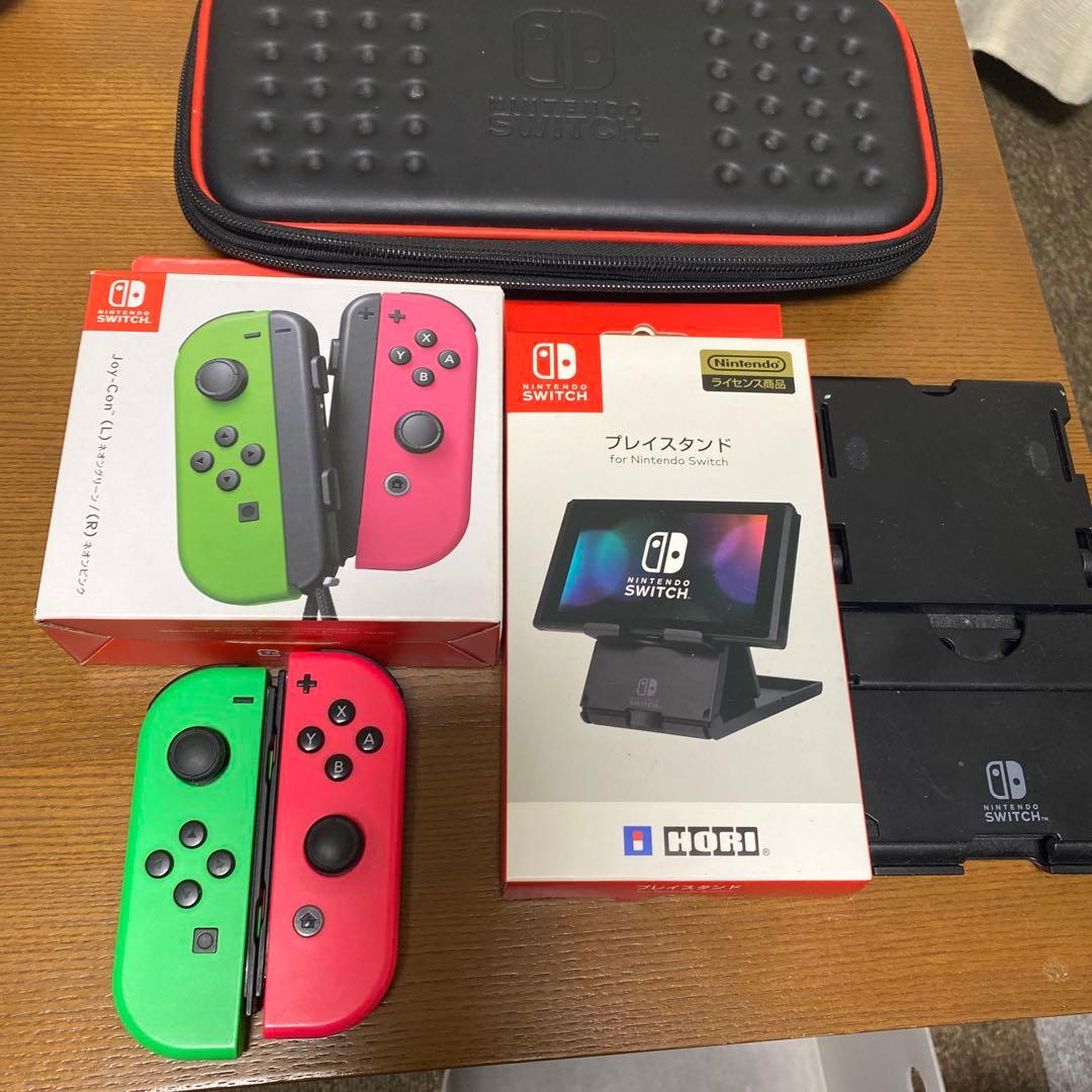 Nintendo Switch 本体 青/赤 Joy-Con 付属品