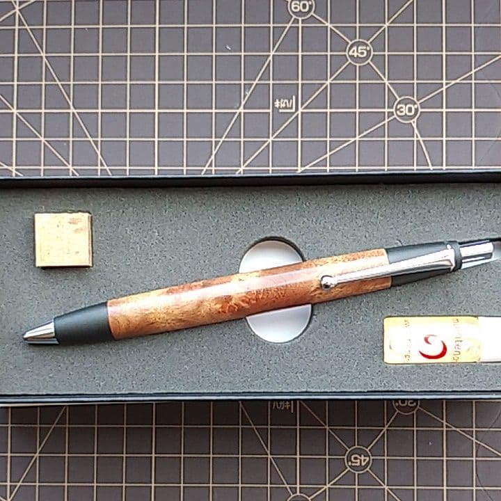 野原工芸 マーブルウッド スタンダードボールペン