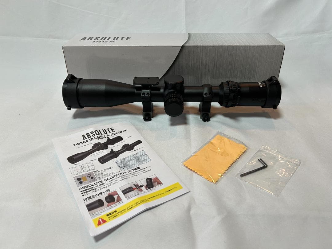 ノーベルアームズ ABSOLUTE 1-6X24 IR ※マウント付属