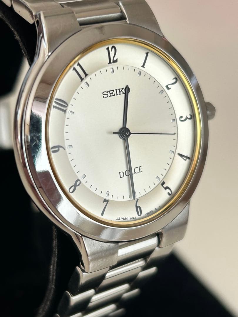 SEIKO セイコー DOLCE ドルチェ メンズ クォーツ 腕時計 稼働品