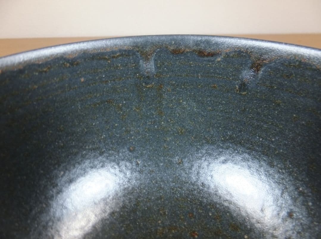 真作保証 13代 高取八仙 自作 高取春慶茶碗 高取焼 コレクター放出品