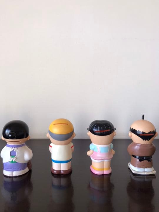 サザエさん 貯金箱 フィギュア 一家(7体)