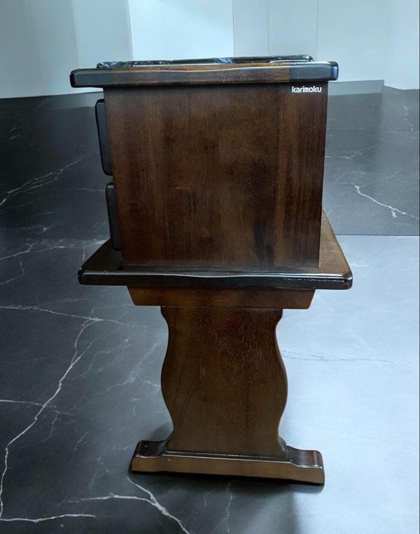 カリモク家具☆テレフォンベンチ 花台 文机 使い方いろいろ