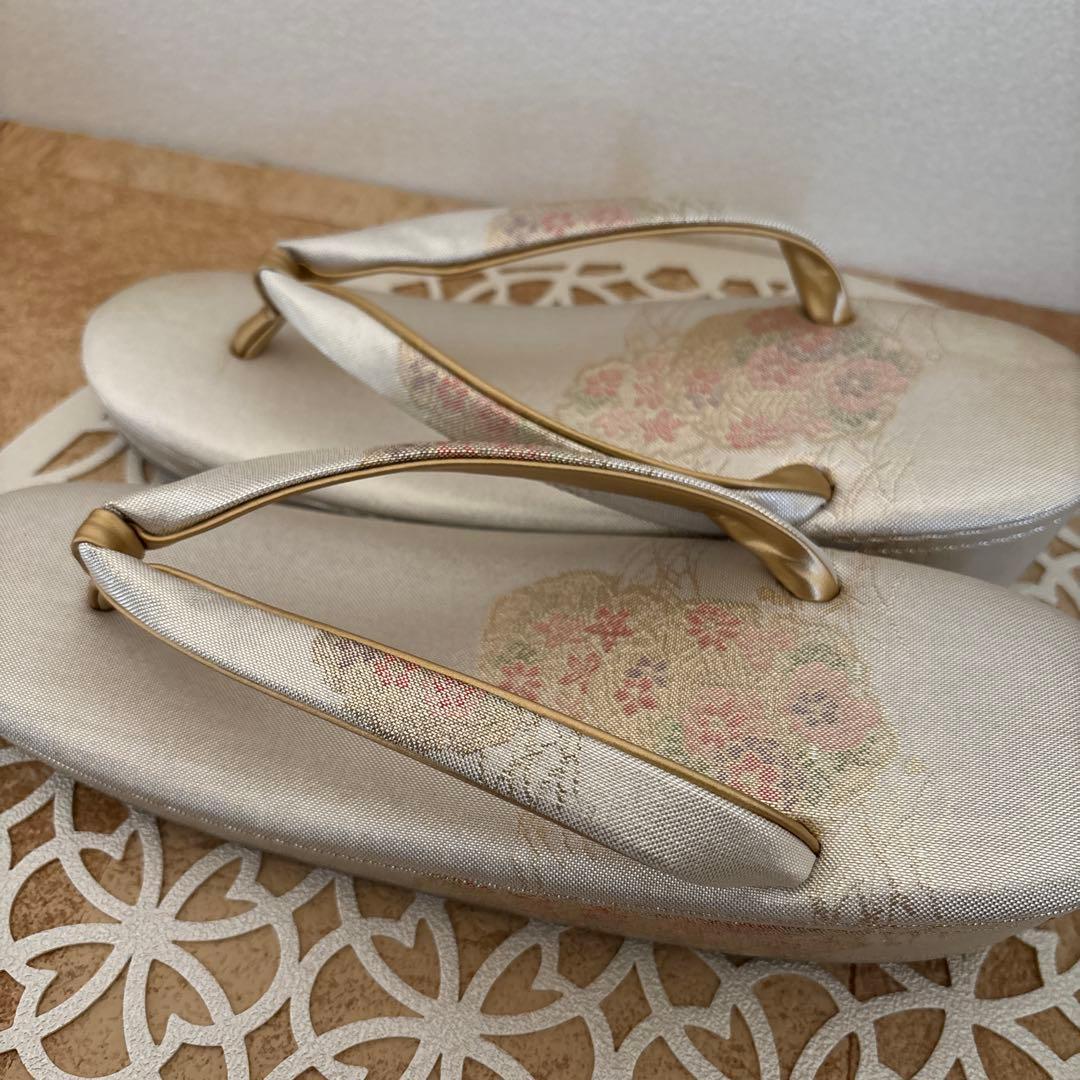 元値7万 和装　バッグ草履セット