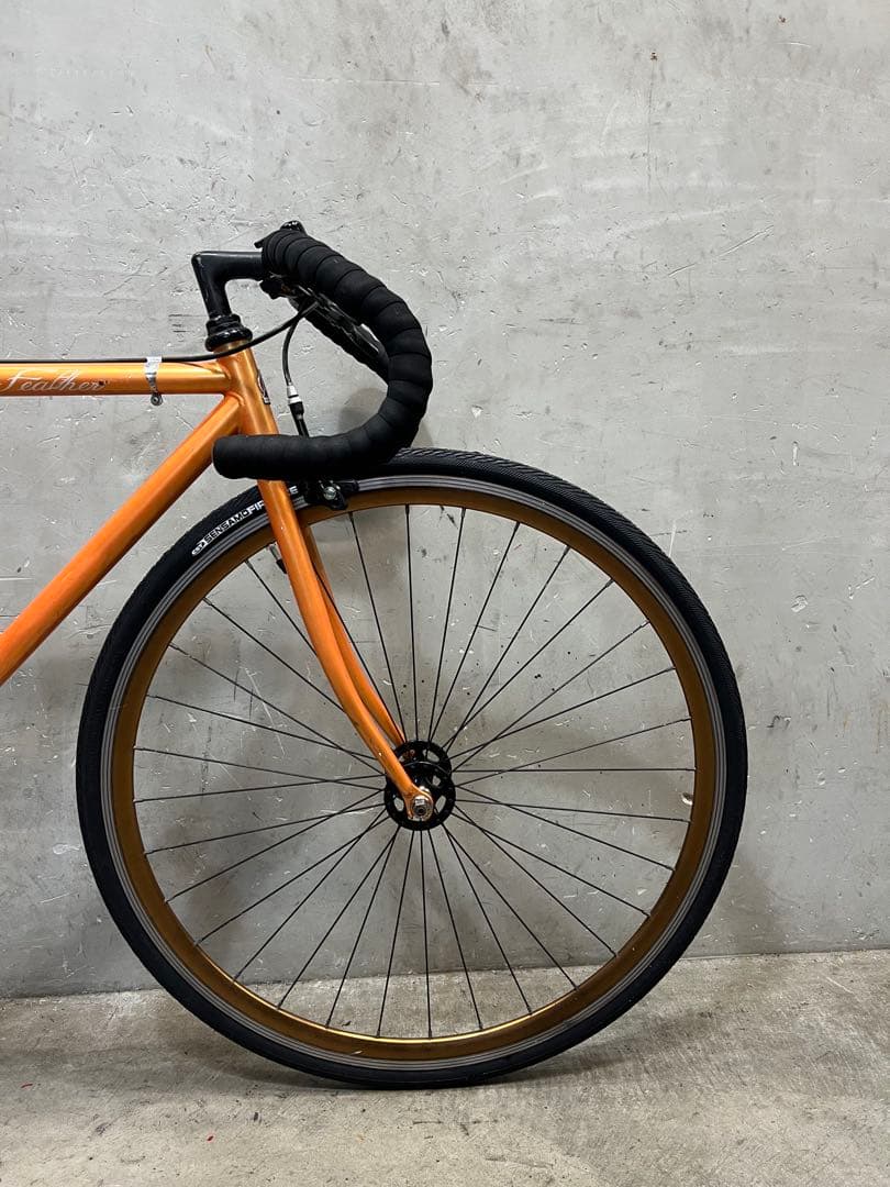 ピストバイク　FUJI FEATHER フジ　フェザー 700c クロモリ