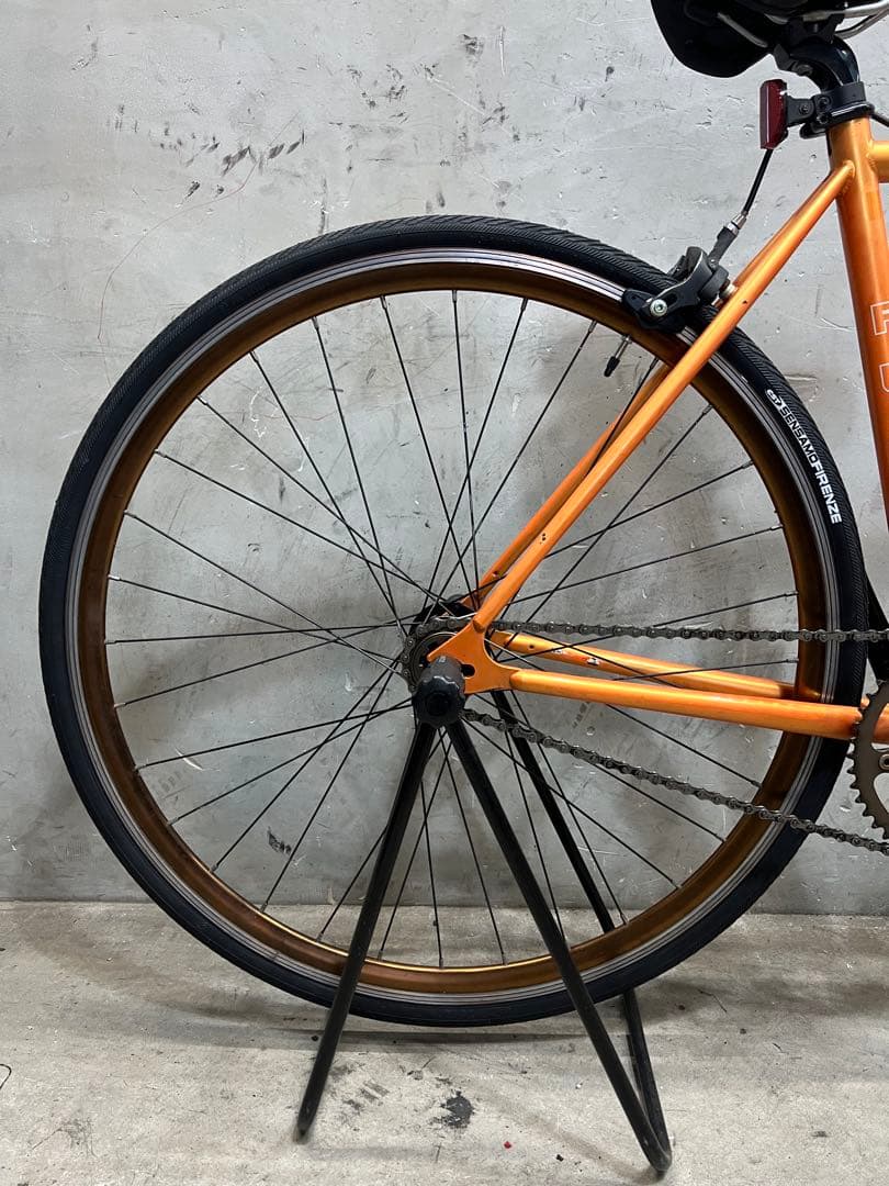 ピストバイク　FUJI FEATHER フジ　フェザー 700c クロモリ