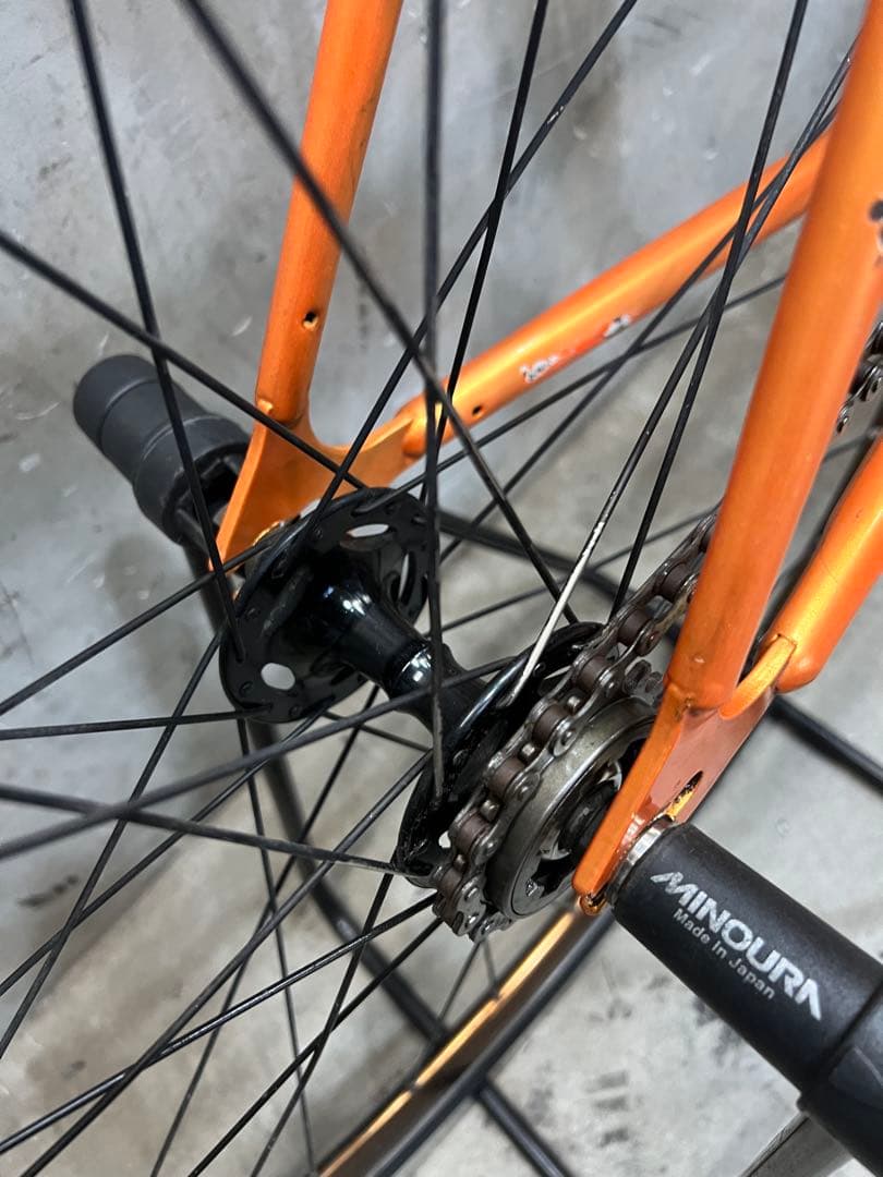 ピストバイク　FUJI FEATHER フジ　フェザー 700c クロモリ