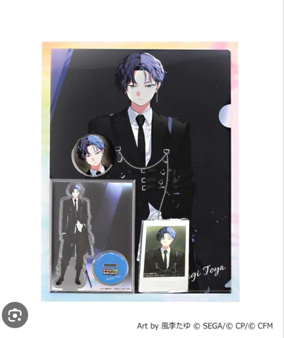 プロセカ ZOZOTOWN コラボ 青柳 冬弥 アクスタ チェキ