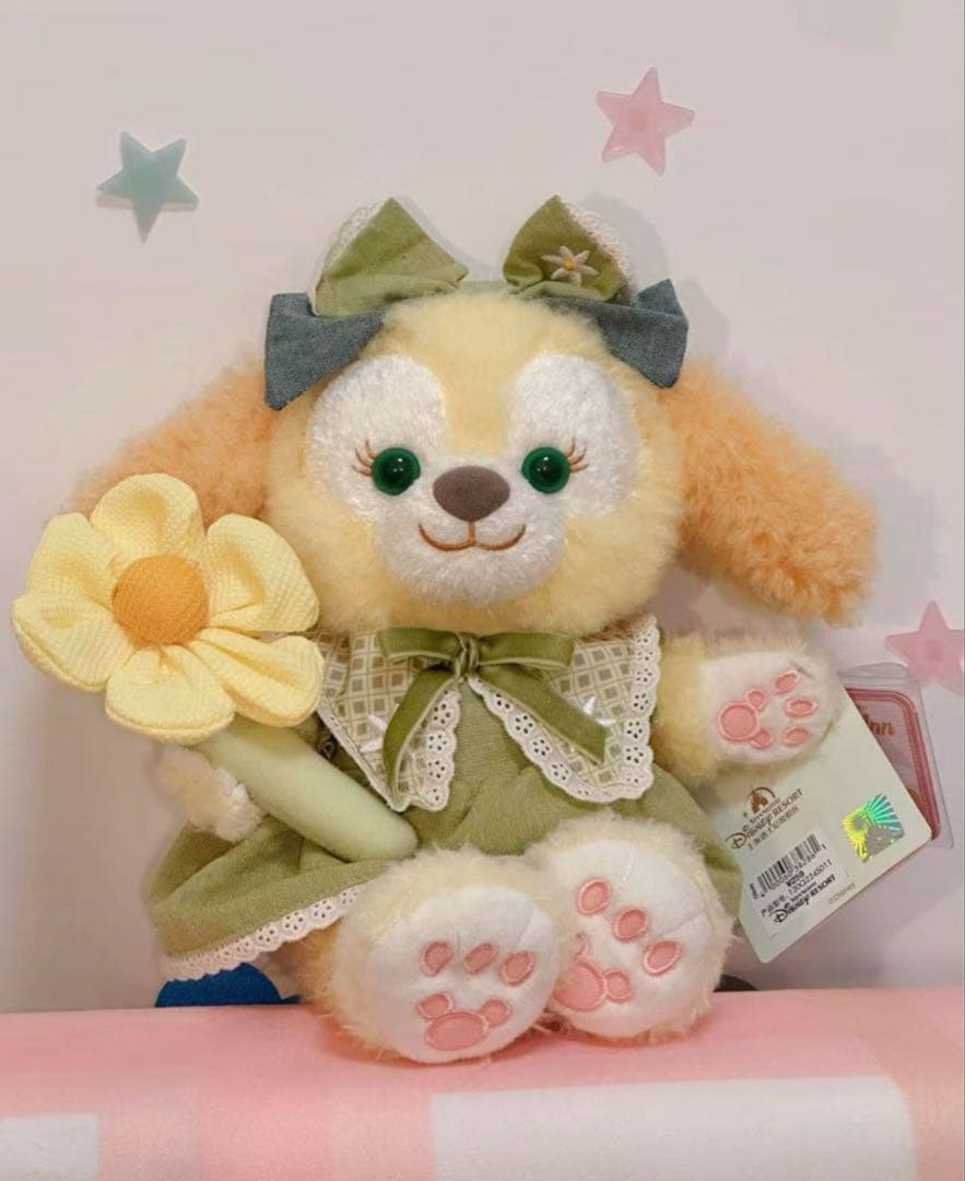 【お顔厳選】上海ディズニー　抹茶クッキーアンぬいぐるみ SSサイズ