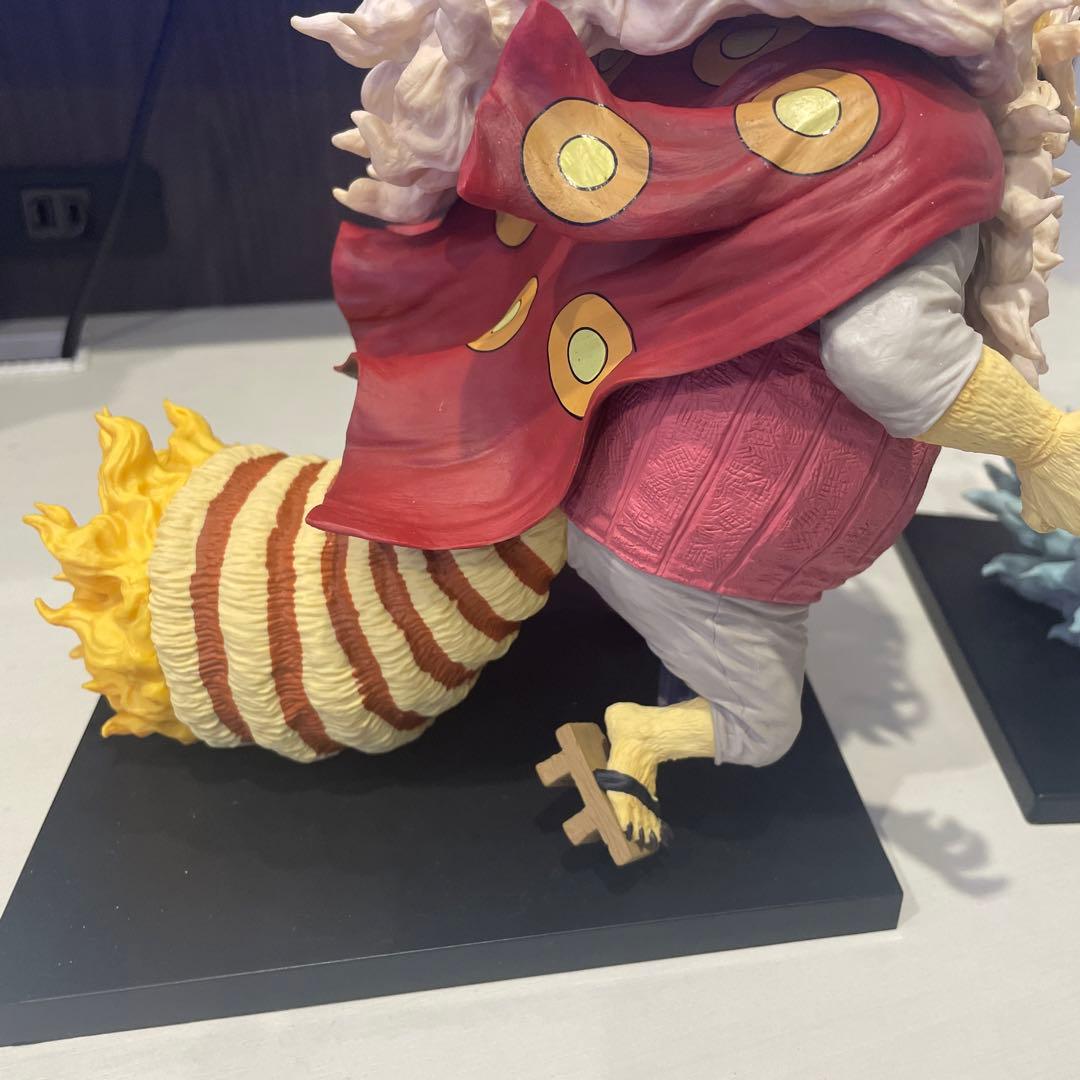 ワンピース 一番くじ ネコマムシ＆イヌアラシ セット 箱付き 岩倉造形