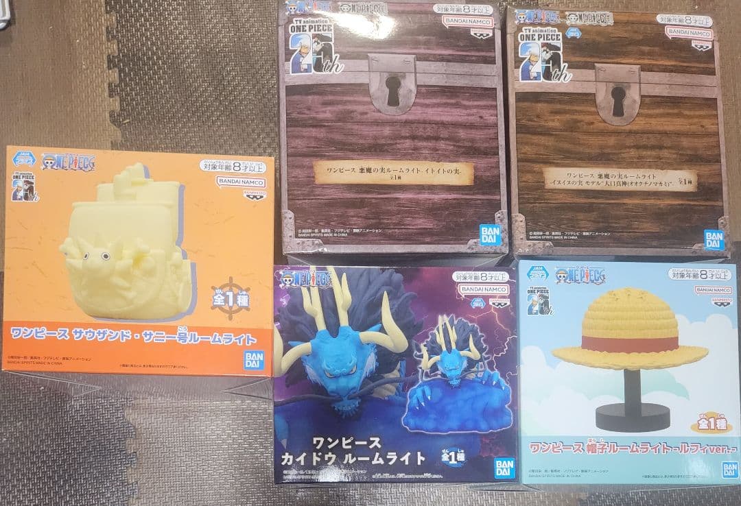 ワンピースGrandista ルームライト ワーコレ 他フィギュア 56個セット