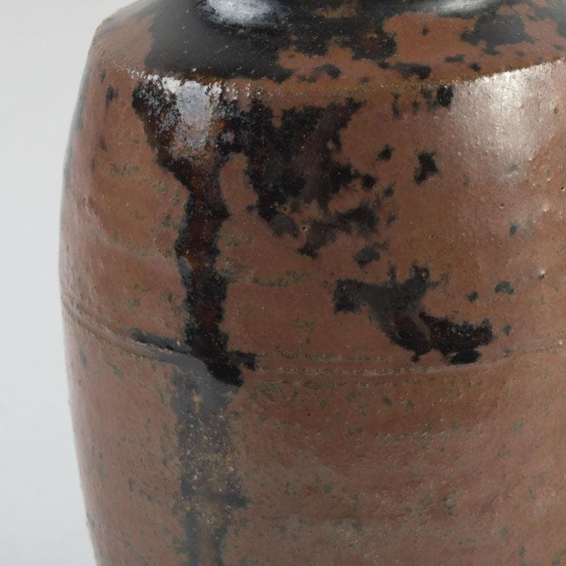 茶道具 瀬戸焼 古瀬戸 茶入 銘八千代 仕覆二点 即中斎極め箱