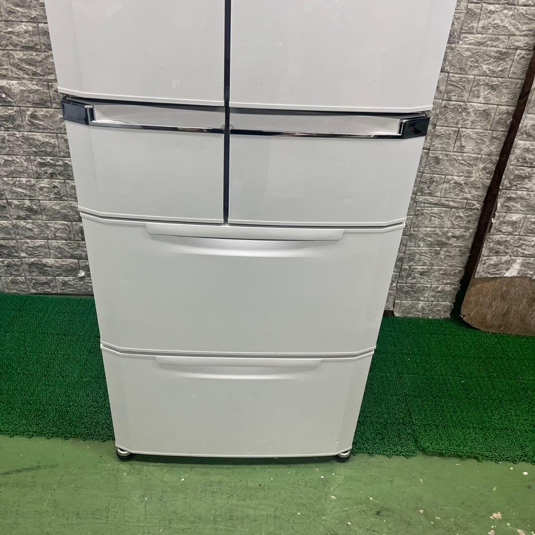 712 三菱　大型冷蔵庫　465L 400L強　家庭用　自動製氷　フレンチドア