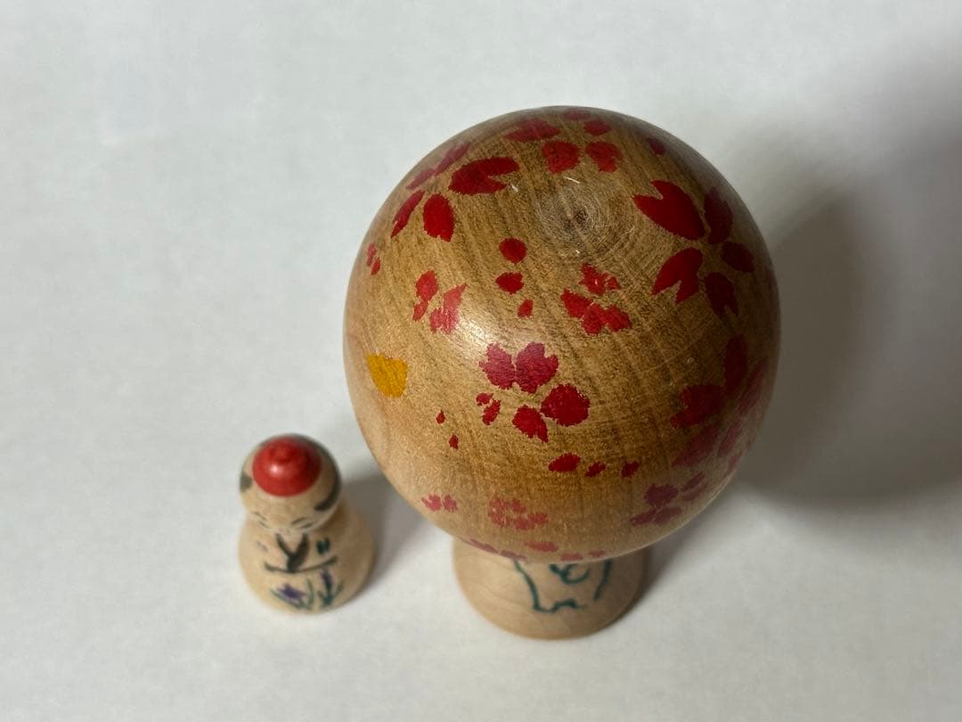 阿部木の実 こけし はなさかじいさん