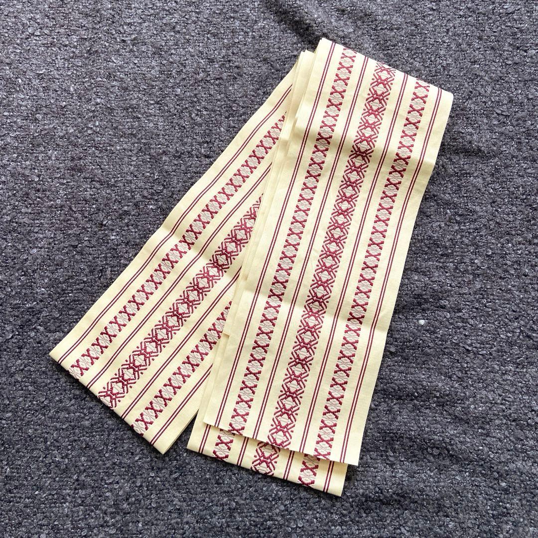 utatane ウタタネ 浴衣 3点セット「鉄紺に梅枝」 帯 下駄 レトロ柄