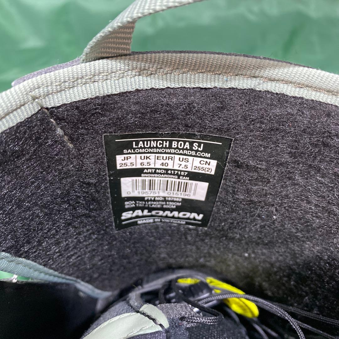 23モデル SALOMON LAUNCH BOA SJ 25.5cm