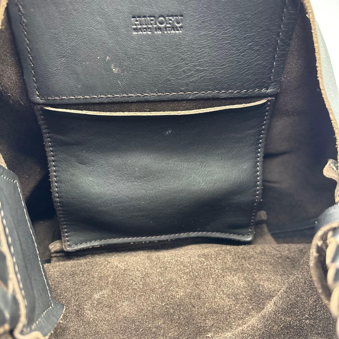 HIROFUレザーハンドバッグ