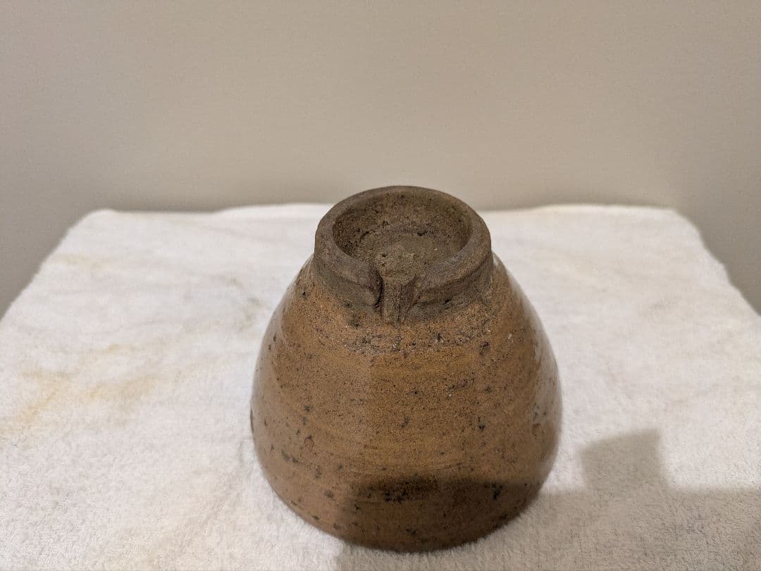 江戸時代　古萩　茶碗　割高台　時代箱　萩焼　時代物