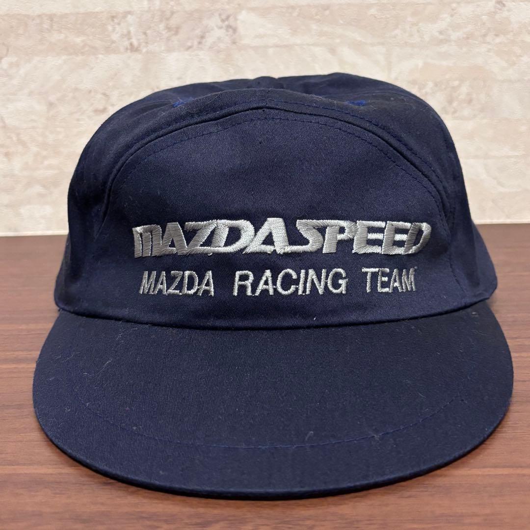 MAZDASPEED マツダレーシングチーム キャップ 日本製 ネイビー