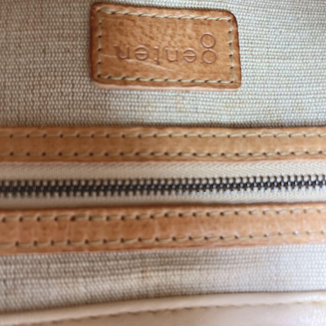 genten バッグ 牛革 ショルダーバッグ ゲンテン レザー 調整可能