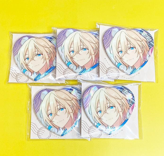 あんスタ 天祥院英智 TRIP 旅路ハート缶バッジ 中国 あんさんぶるスターズ