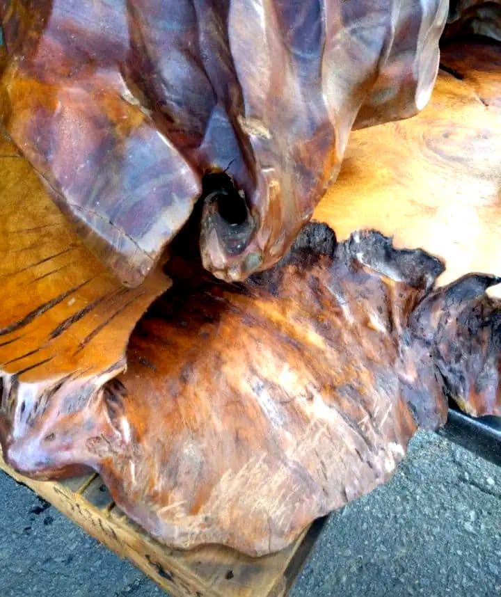 希少】一刀彫 鷹 木工一刀彫 工芸品 インテリア 大きい彫り物 羽を広げ