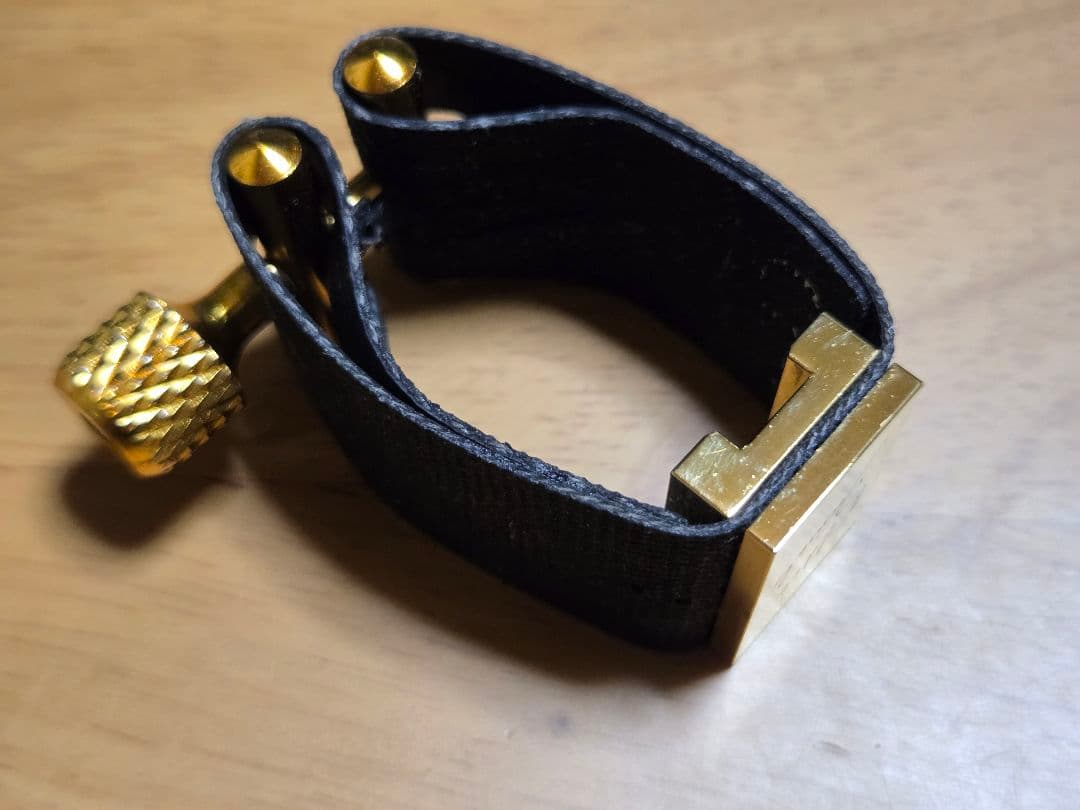 エディ・ダニエルズ　ゴールド　リガチャー　バスクラリネット用