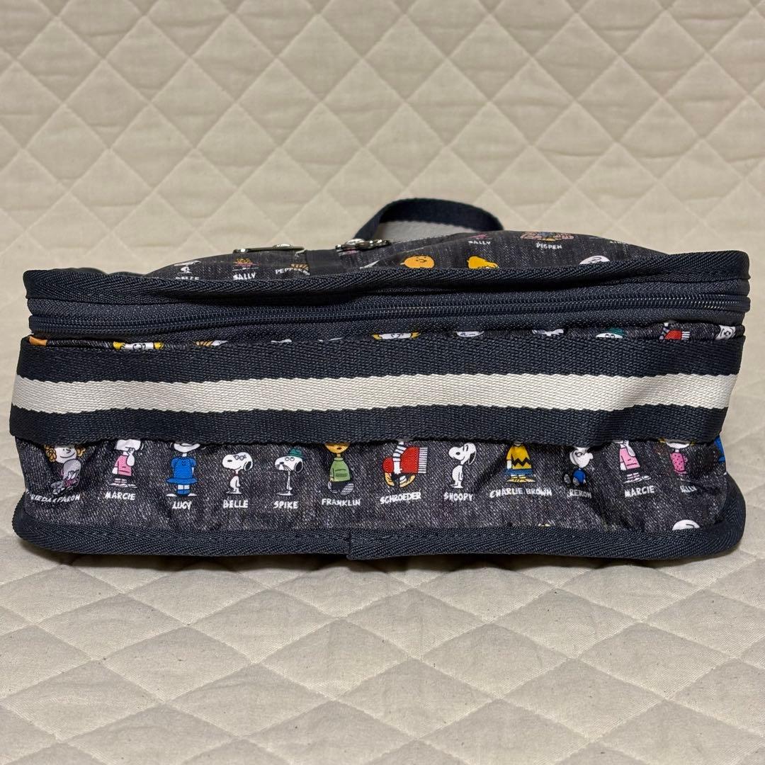 レスポートサック　スモールエブリデイバッグ　ピーナッツオールスター　デニム調