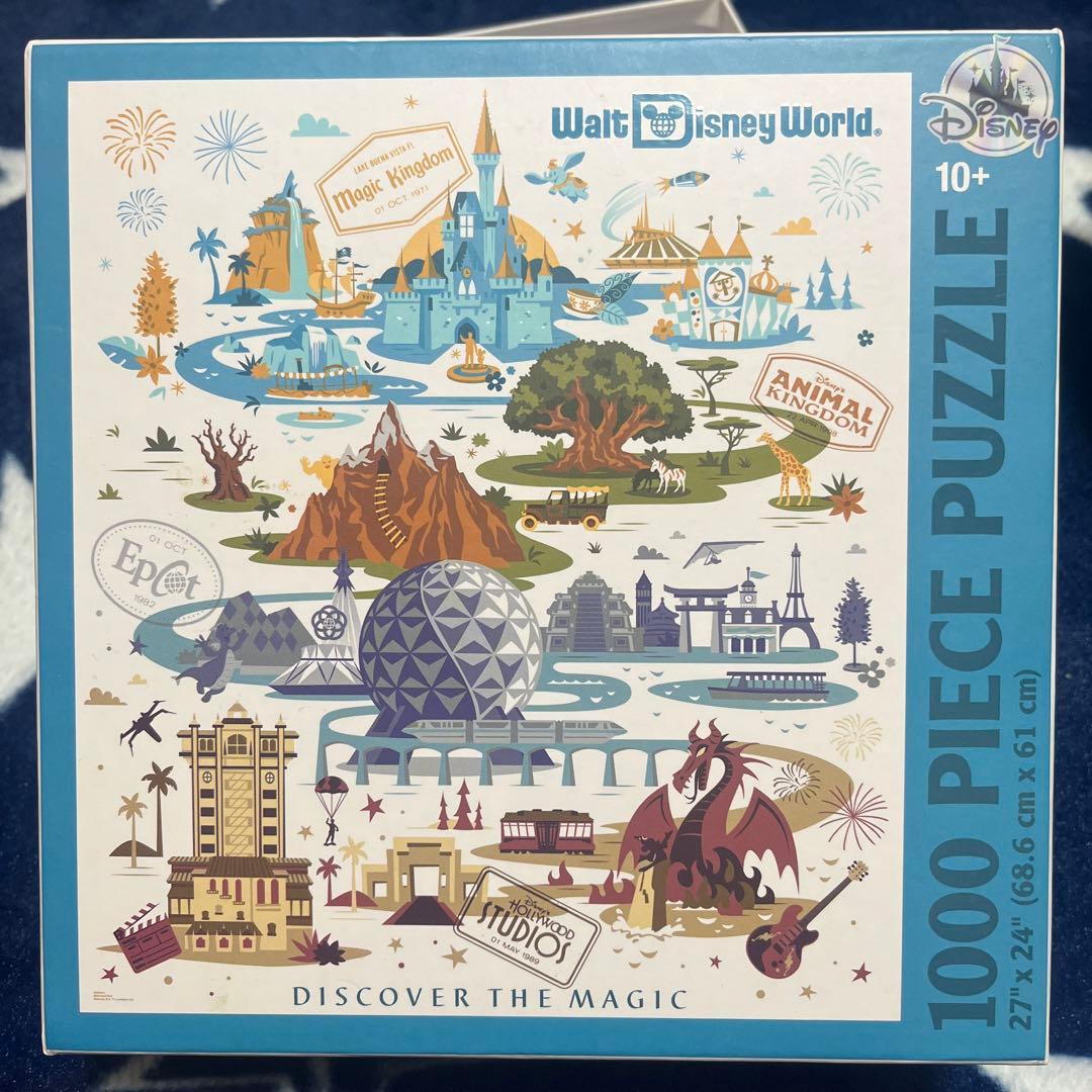 WDW 限定 パズルの箱のみ - メルカリ フロリダ ディズニー パズル500P×4
