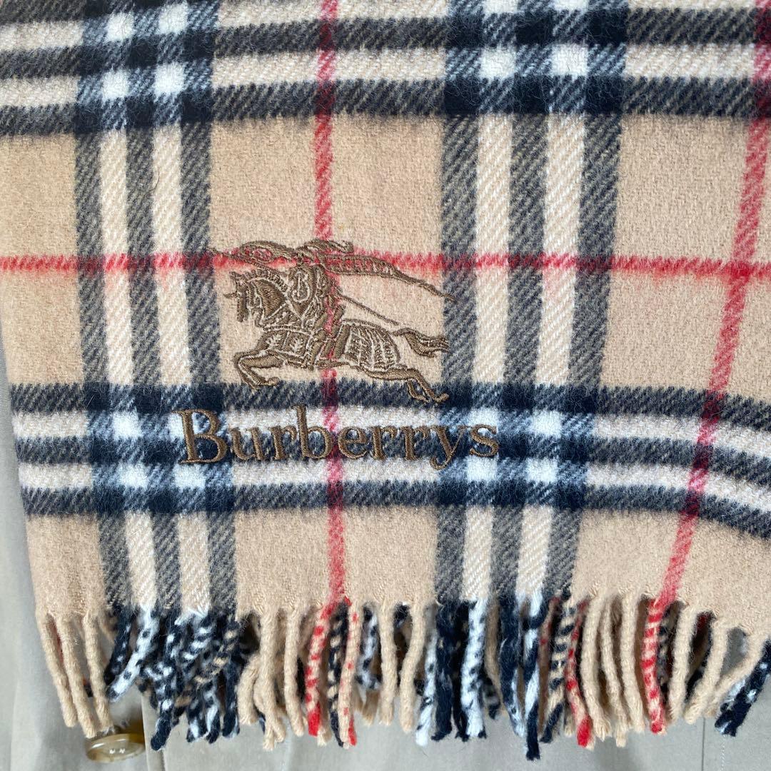 BURBERRY バーバリー ・大判 ストール マフラー ブランケット 値下げ