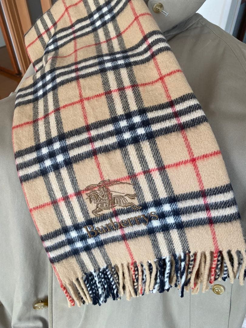 BURBERRY バーバリー ・大判 ストール マフラー ブランケット 値下げ